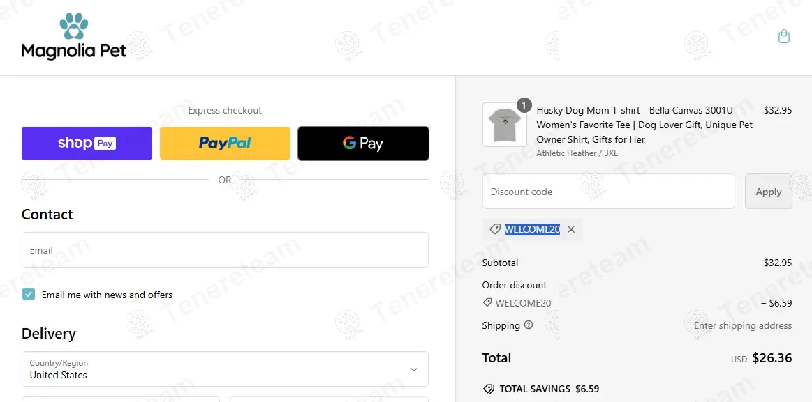 Magnolia Pet coupon code: 20% off with WELCOME20. Tested and valid as 1 year ago.