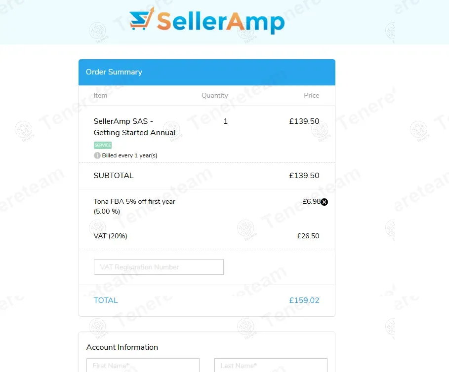 Seller Amp apply coupon code