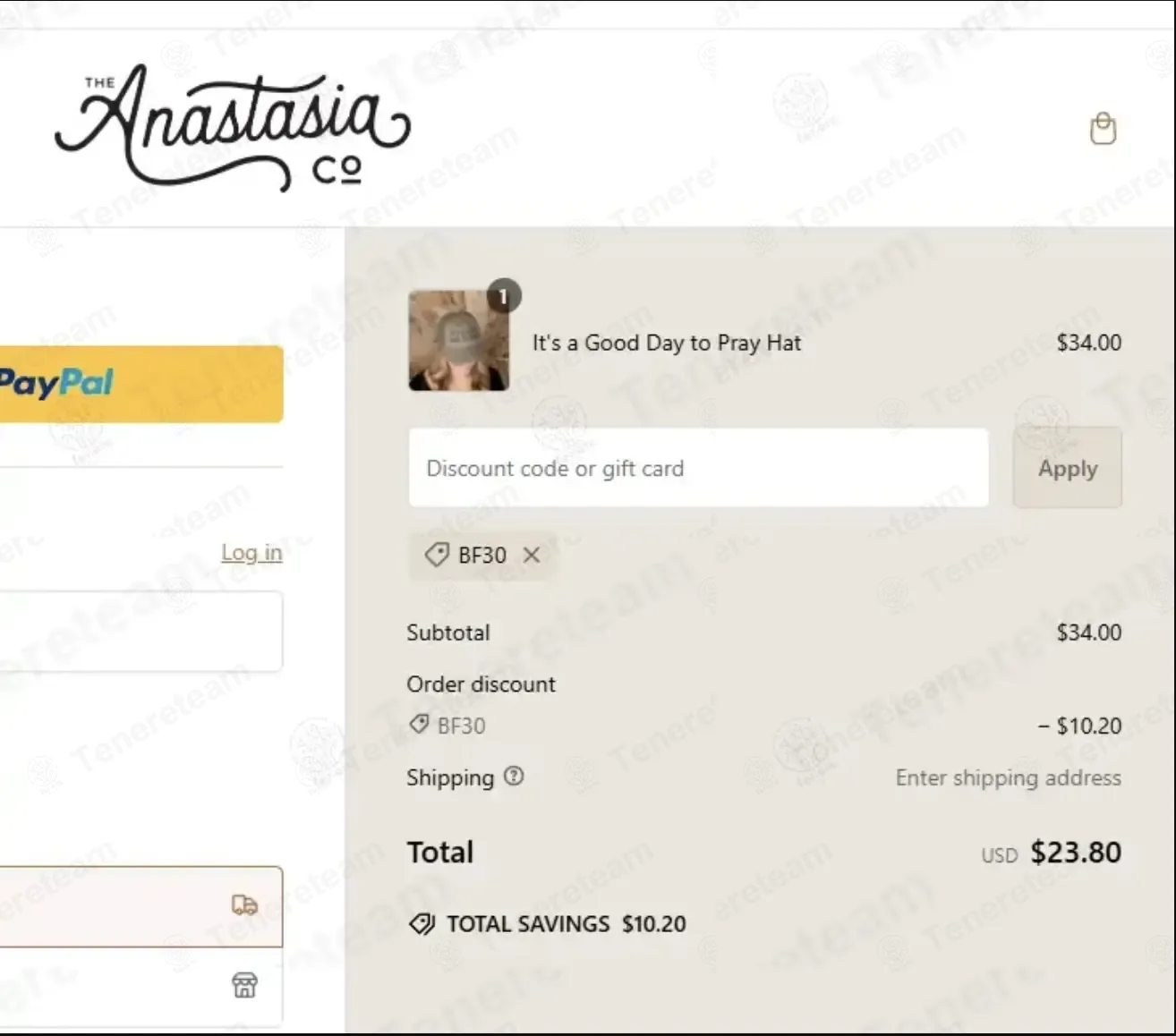 The Anastasia Co coupon code: 30% off with BF30. Tested and valid as 1 month ago.