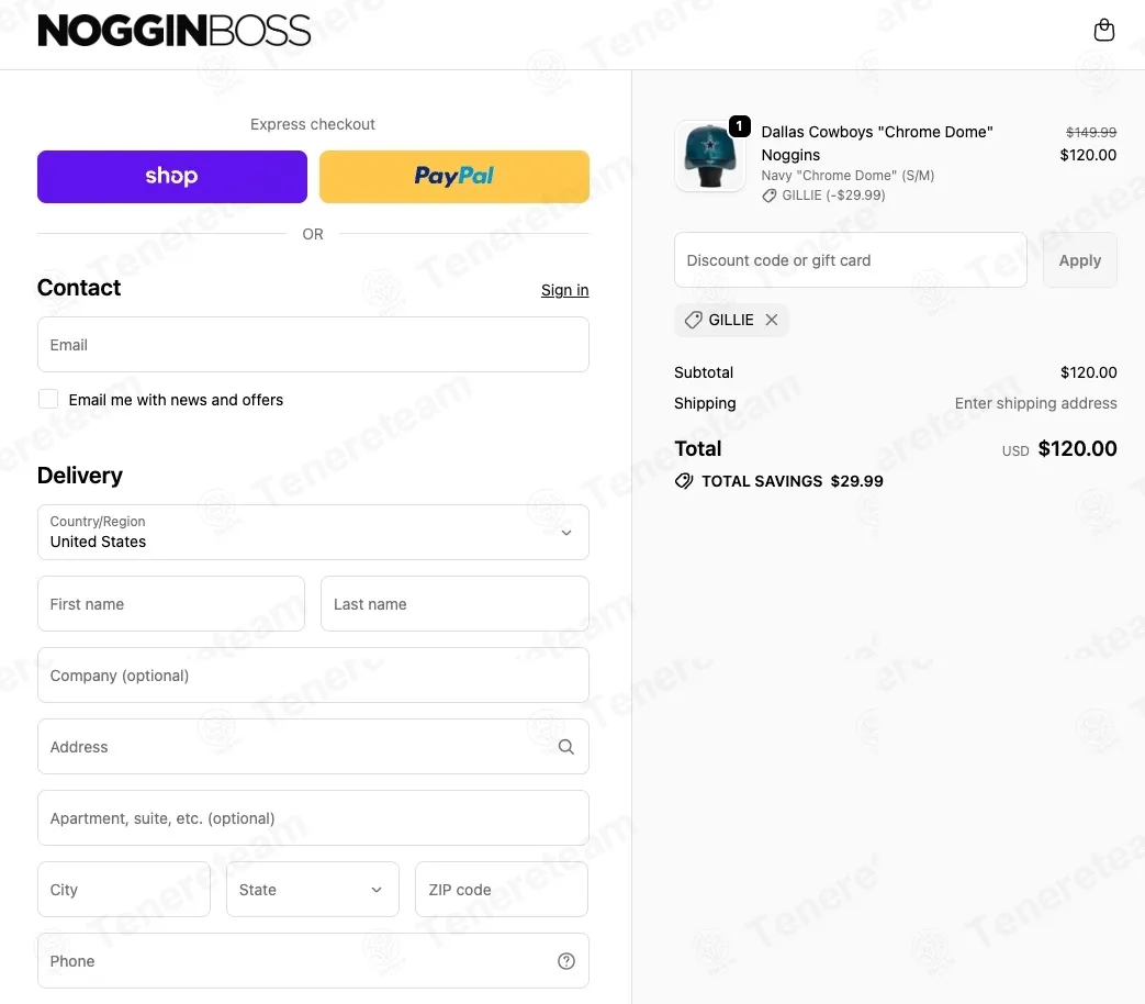 Noggin Boss coupon code: 20% off with GILLIE. Tested and valid as 7 months ago.