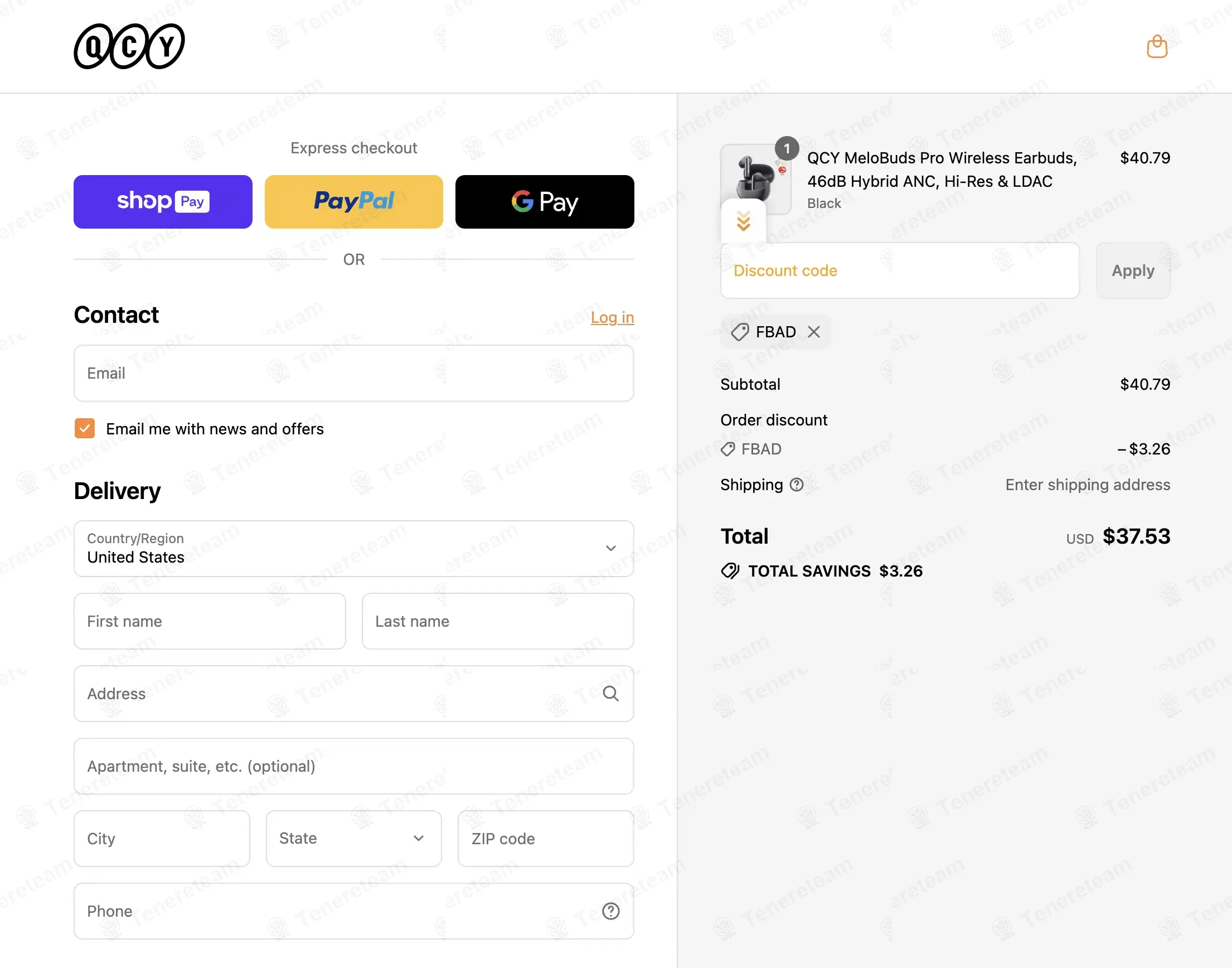 QCY US coupon code: 8% off with FBAD. Tested and valid as 7 months ago.