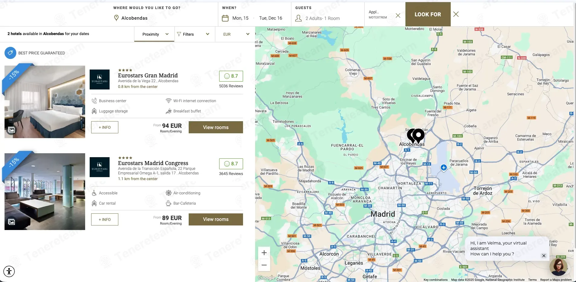 Eurostars Hotels apply coupon code