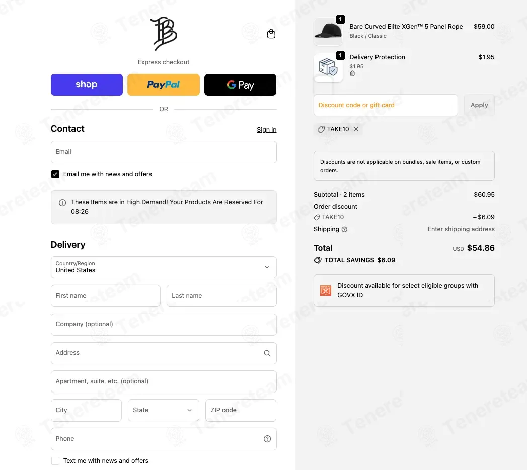 Branded Bills coupon code: 10% off with TAKE10. Tested and valid as 1 month ago.