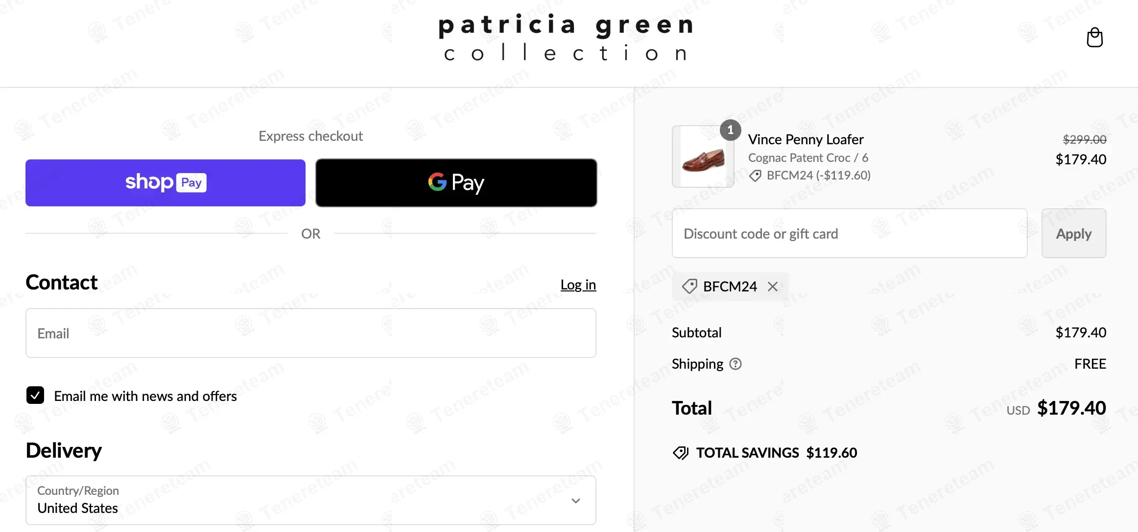 Patricia Green Collection coupon code: 40% off with BFCM24. Tested and valid as 1 year ago.