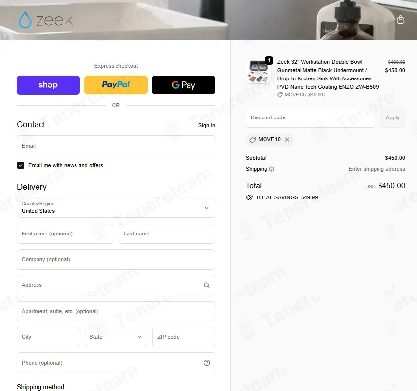 Zeek Living coupon code: 10% off with MOVE10. Tested and valid as 5 months ago.