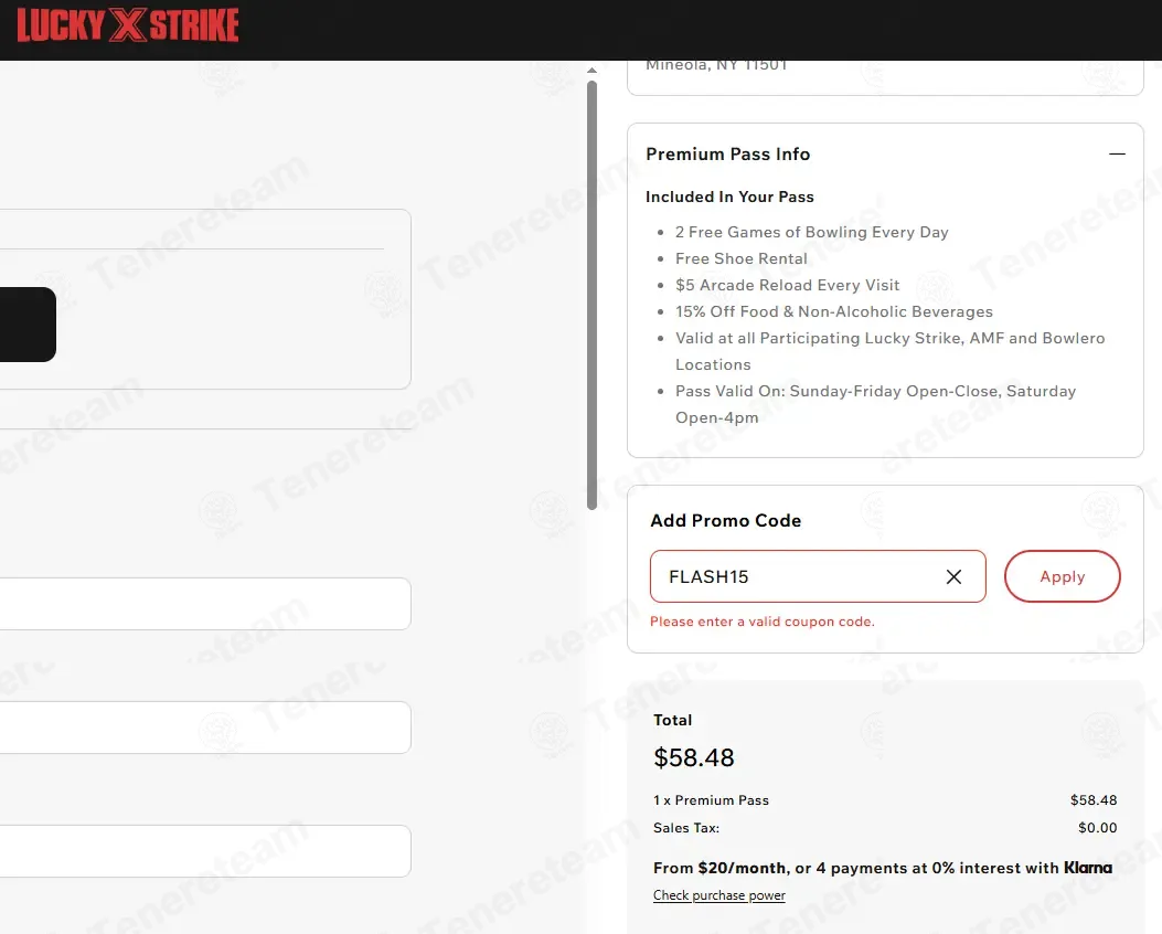 Bowlero coupon code: 15% off with FLASH15. Tested and valid as 2 months ago.