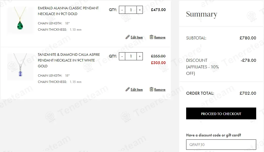 Qp Jewellers coupon code: 10% off with QPAFF10. Tested and valid as 1 year ago.