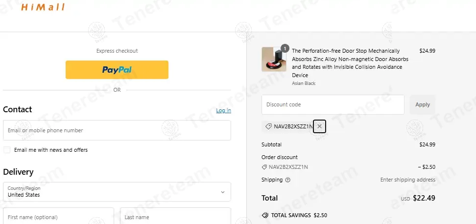 Himall coupon code: 10% off with NAV2B2XSZZ1N. Tested and valid as 1 year ago.