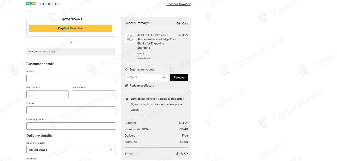 Abbe Ciao coupon code: 10% off with 10SAJE. Tested and valid as 8 months ago.