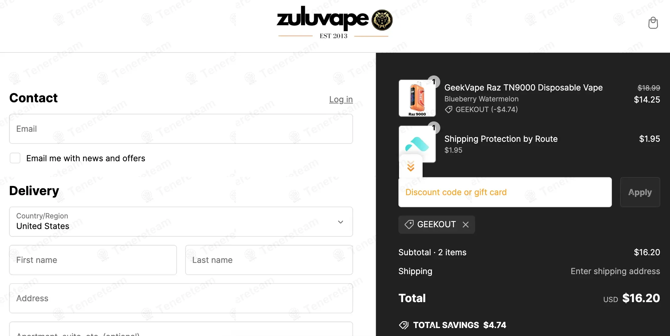 65% OFF Zuluvape Coupon Codes
