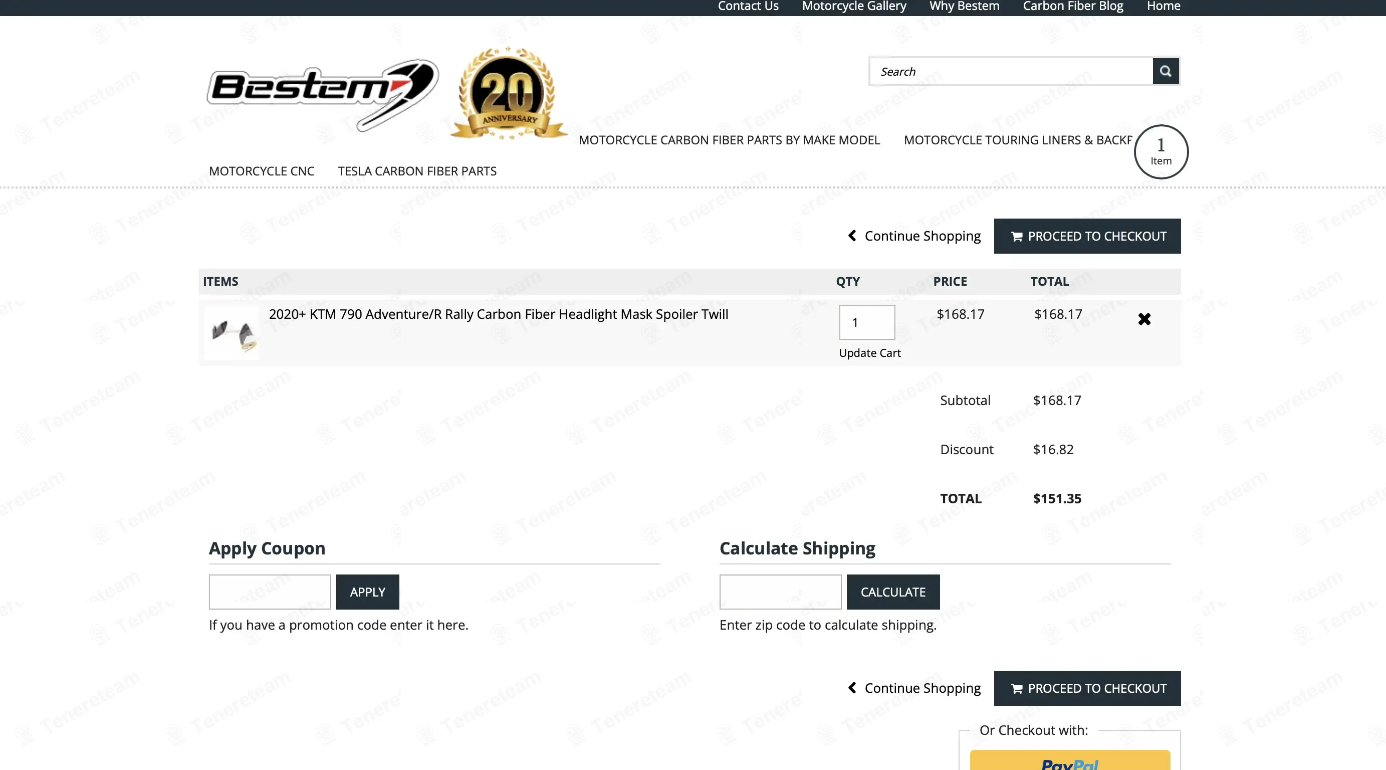 Bestem USA coupon code re-checked and confirmed working at checkout