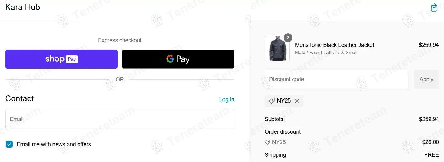 Kara Hub coupon code: 10% off with NY25. Tested and valid as 1 year ago.
