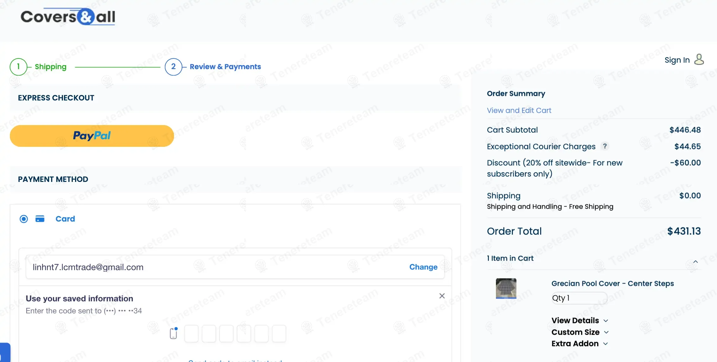 Covers And All Canada coupon code: 20% off with Subscribe20. Tested and valid as 11 months ago.
