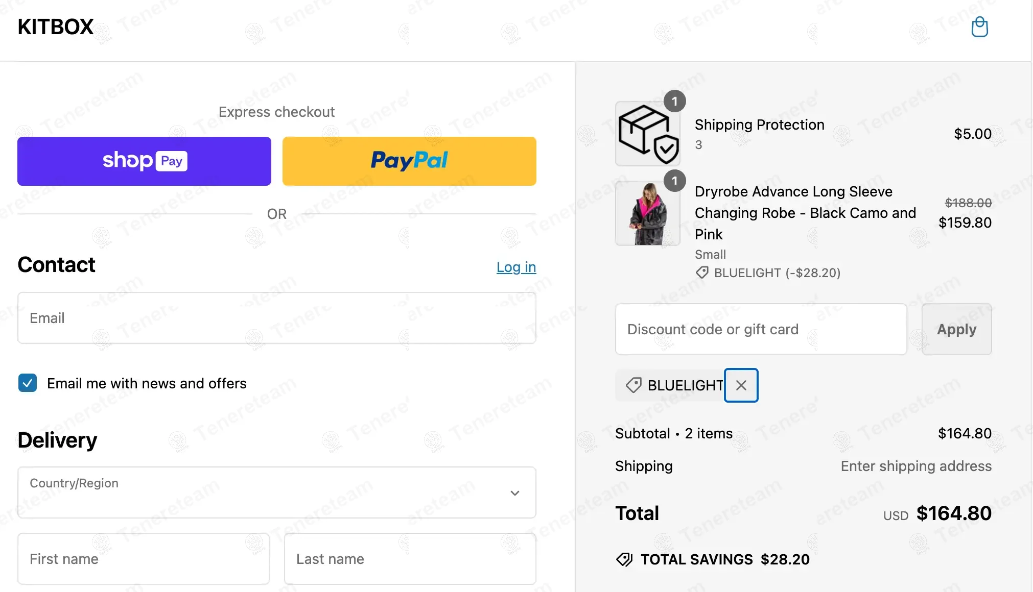 KITBOX apply coupon code