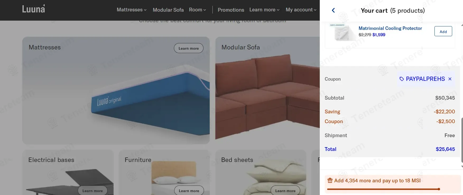 Luuna MX coupon code: 10% off with PAYPALPREHS. Tested and valid as 1 year ago.