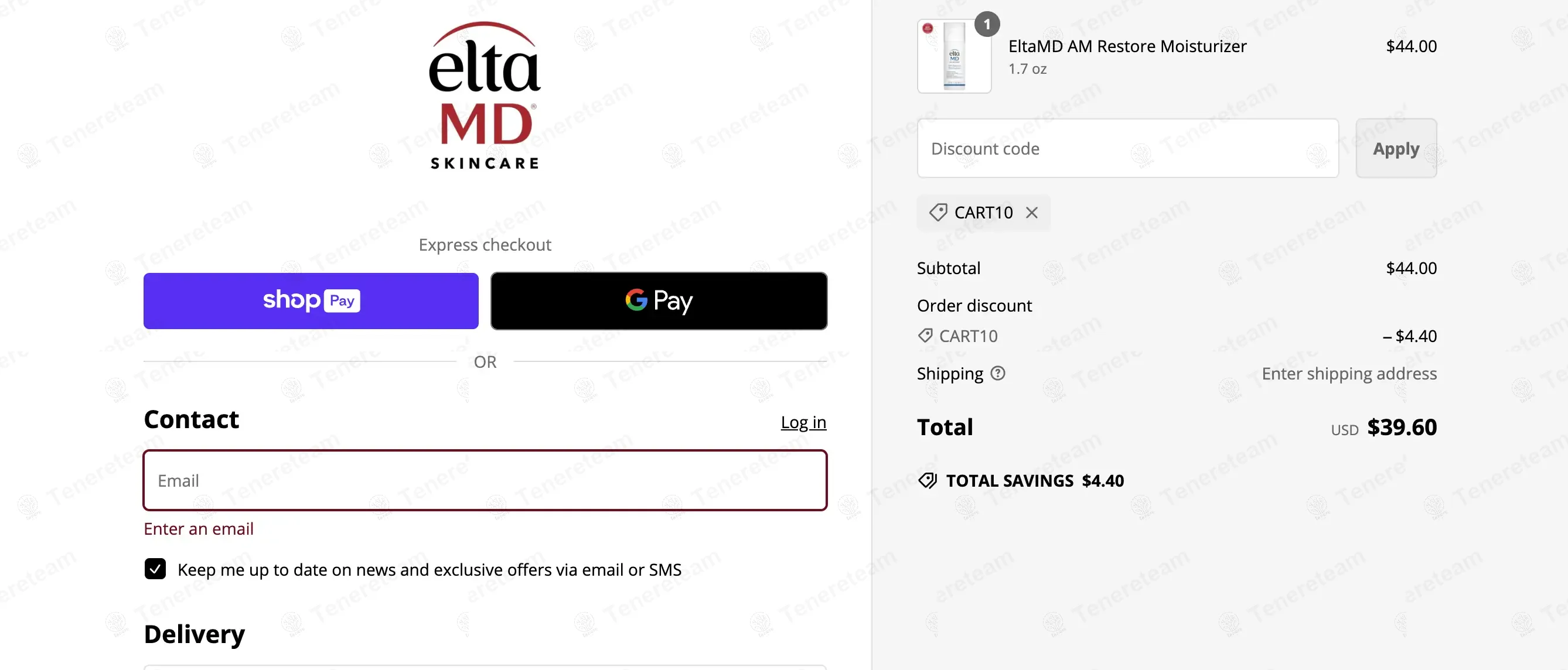 Eltamd coupon code: 10% off with CART10. Tested and valid as 1 year ago.