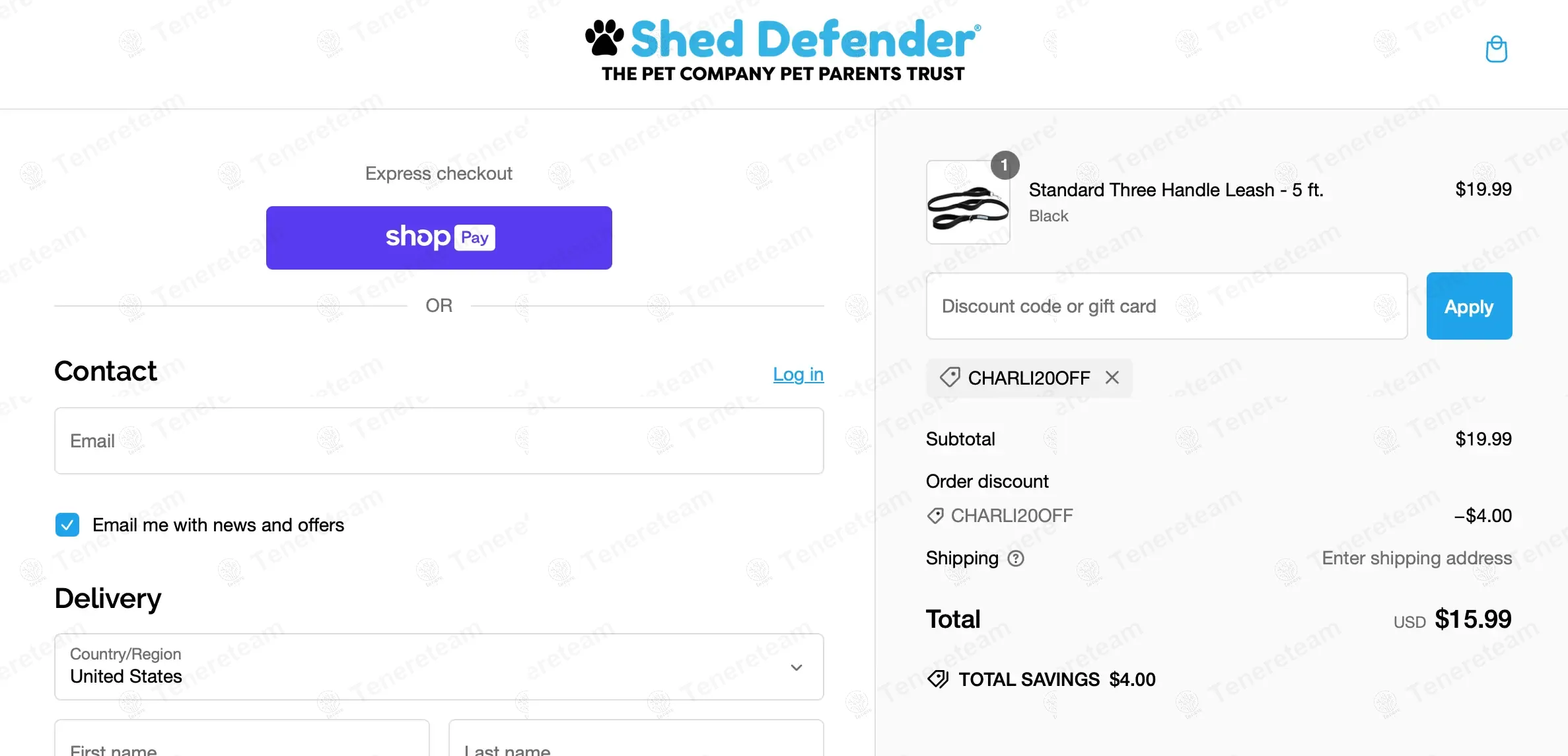Shed Defender coupon code: 20% off with CHARLI20OFF. Tested and valid as 1 year ago.