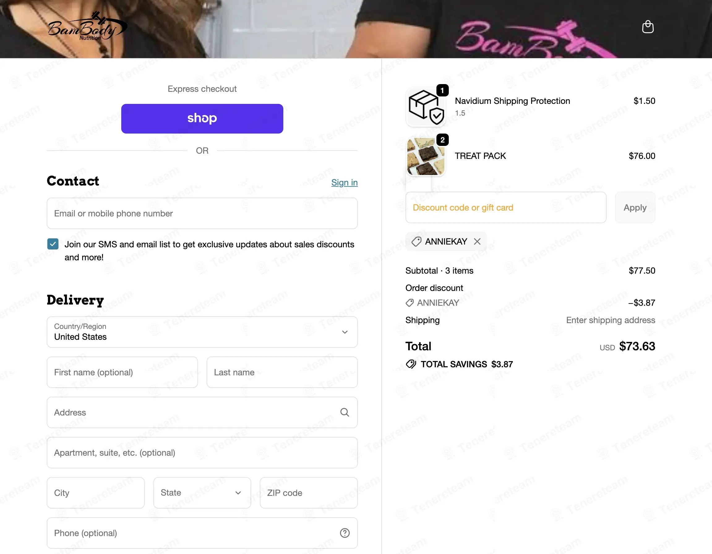 BamBody Nutrition coupon code: 5% off with ANNIEKAY. Tested and valid as 8 months ago.