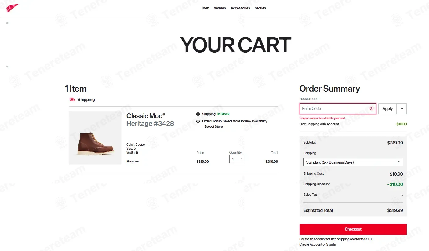 Red Wing Shoes coupon code: Sale off with SHIPFREENOW. Tested and valid as 4 months ago.