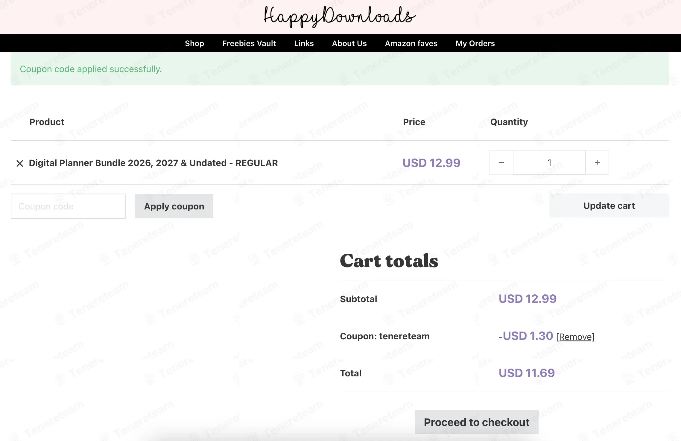 Happy Downloads coupon code: 10% off with tenereteam. Tested and valid as 2 weeks ago.