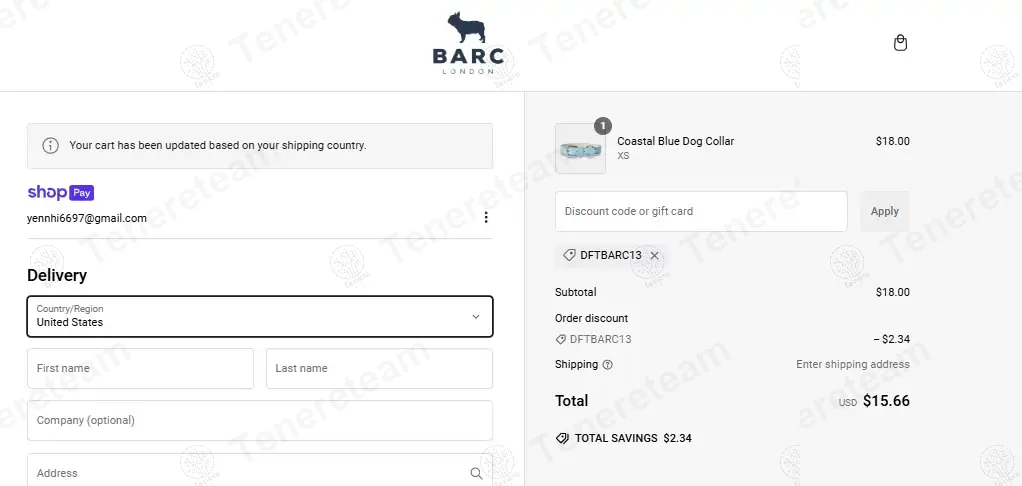 Barc London coupon code: 13% off with DFTBARC13. Tested and valid as 1 year ago.