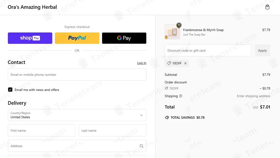 Ora's Amazing Herbal coupon code: 10% off with 10OFF. Tested and valid as 1 year ago.