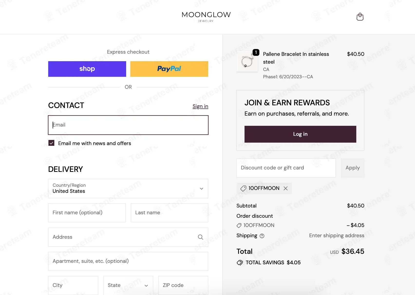 Moonglow Jewelry coupon code: 10% off with 10OFFMOON. Tested and valid as 9 months ago.