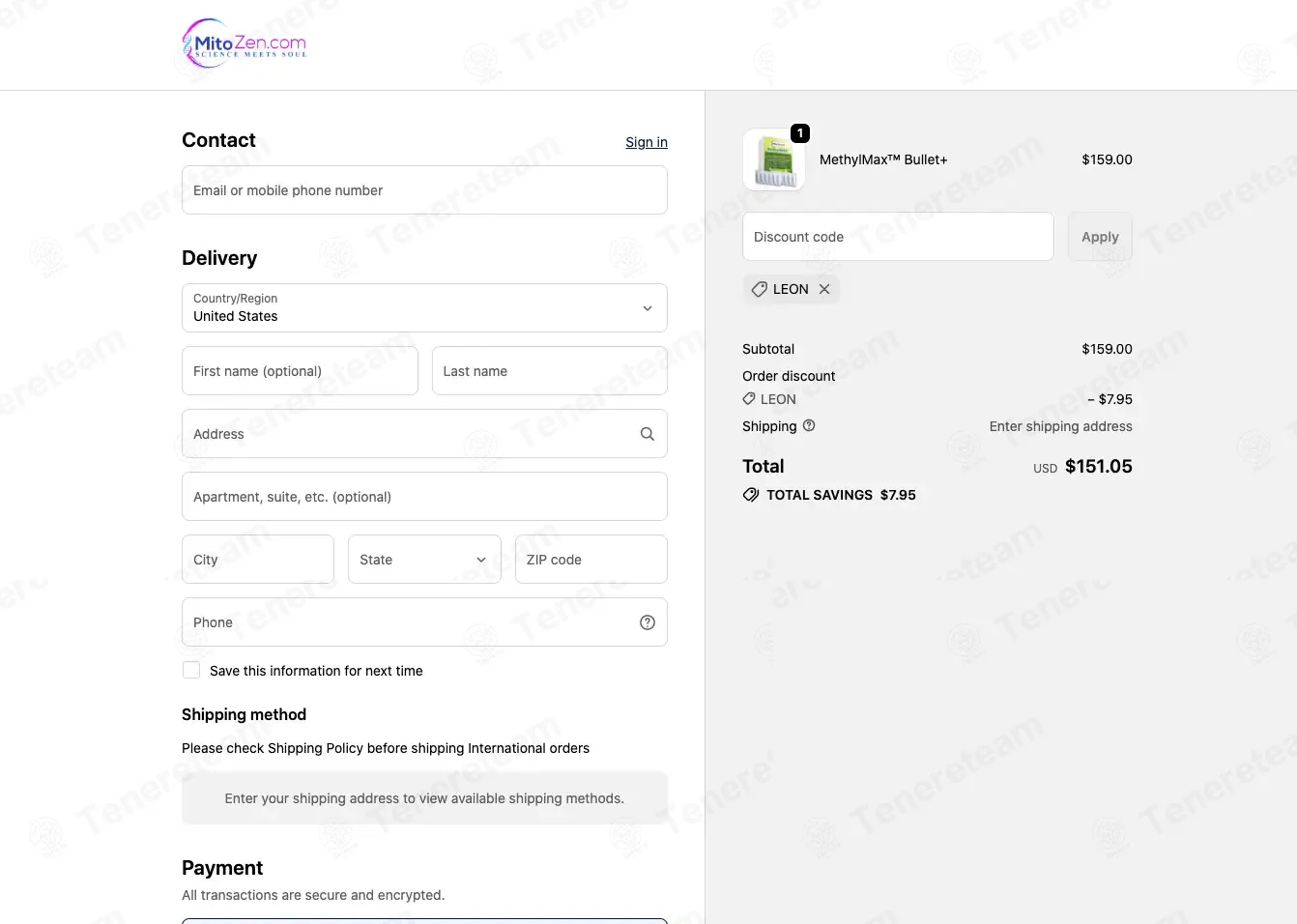 MitoZen coupon code: 5% off with LEON. Tested and valid as 1 month ago.