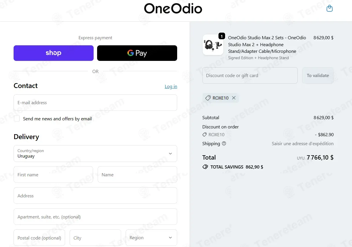 OneOdio coupon code: 10% off with ROXE10. Tested and valid as 1 week ago.