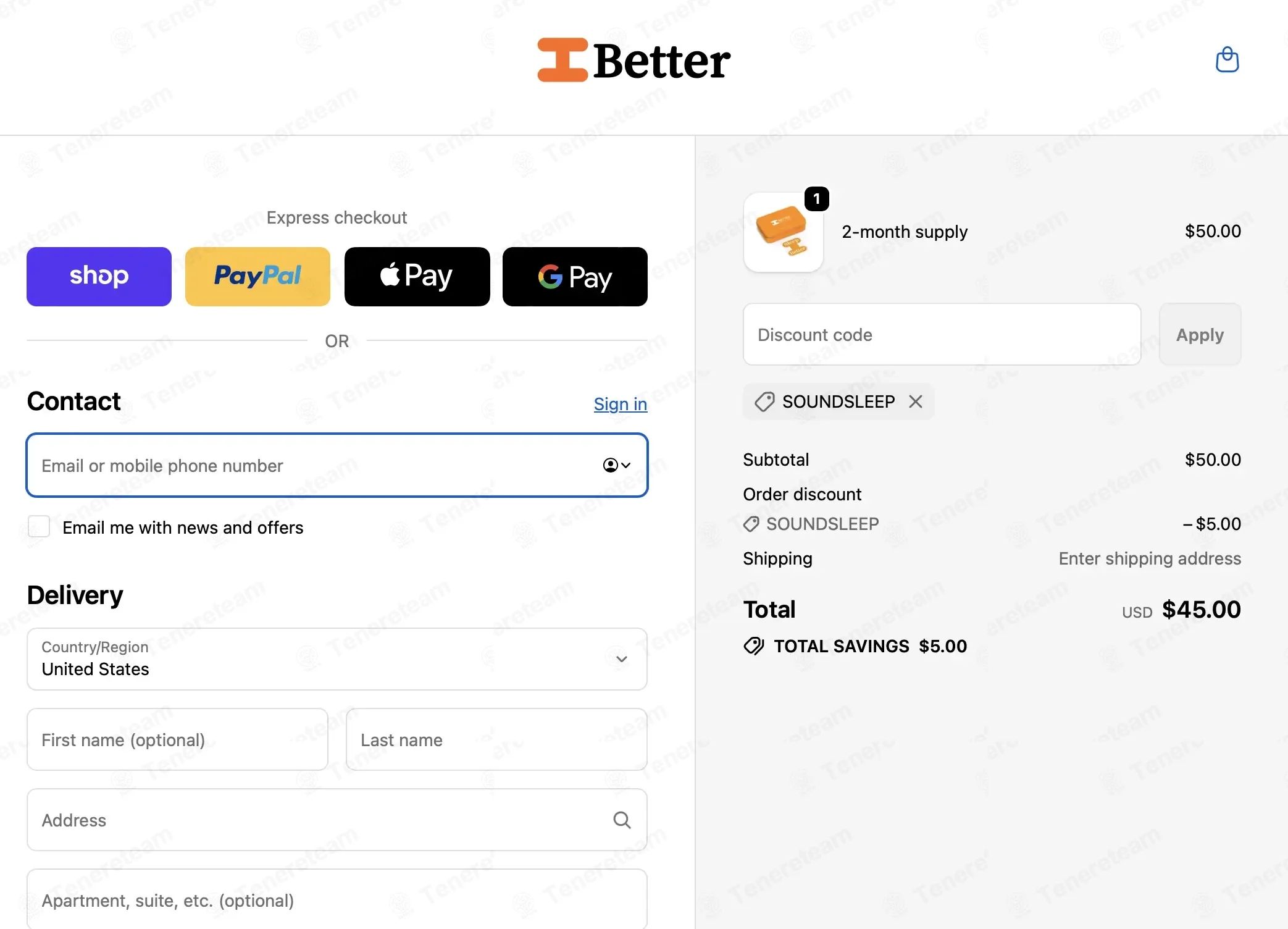 Better Mouth Tape coupon code: 10% off with SOUNDSLEEP. Tested and valid as 1 month ago.