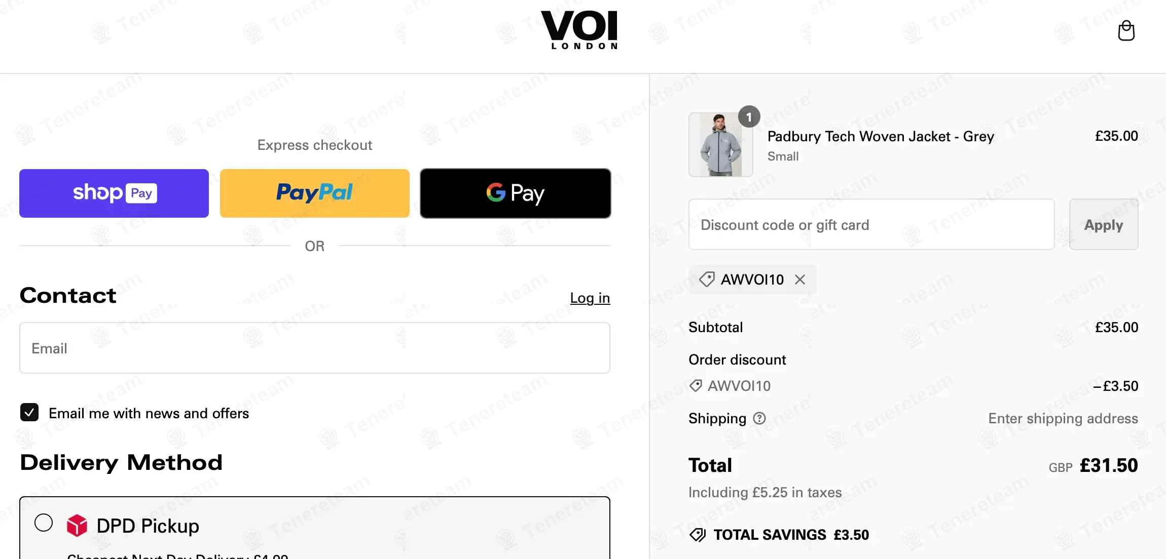 Voi London coupon code: 10% off with AWVOI10. Tested and valid as 1 year ago.