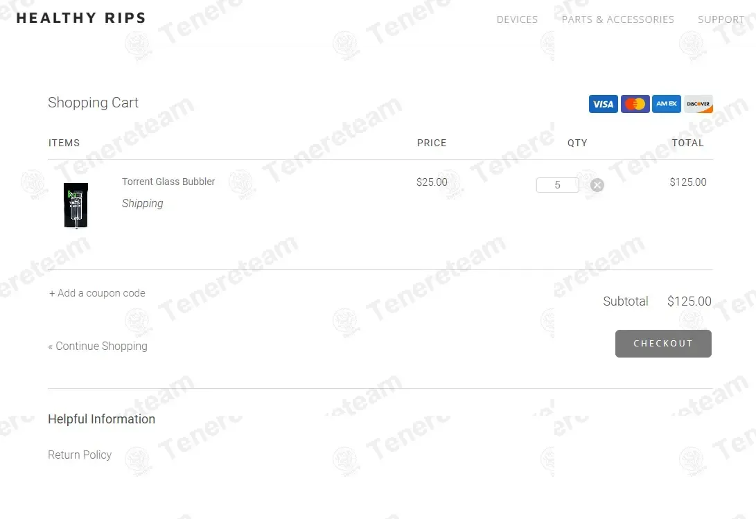 Healthy Rips coupon code: 10% off with AMY-10. Tested and valid as 1 week ago.