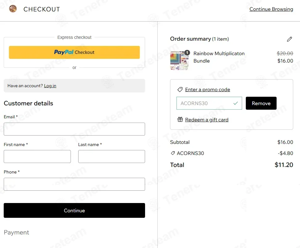 Acorns and Aprons coupon code: 30% off with ACORNS30. Tested and valid as 3 days ago.