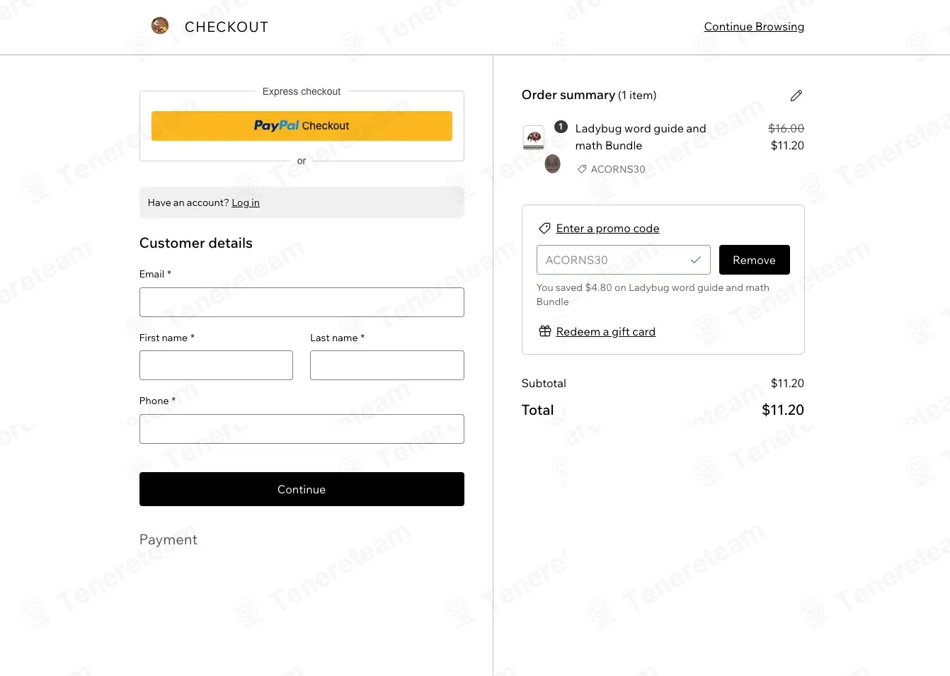 Acorns and Aprons coupon code: 30% off with ACORNS30. Tested and valid as 3 days ago.