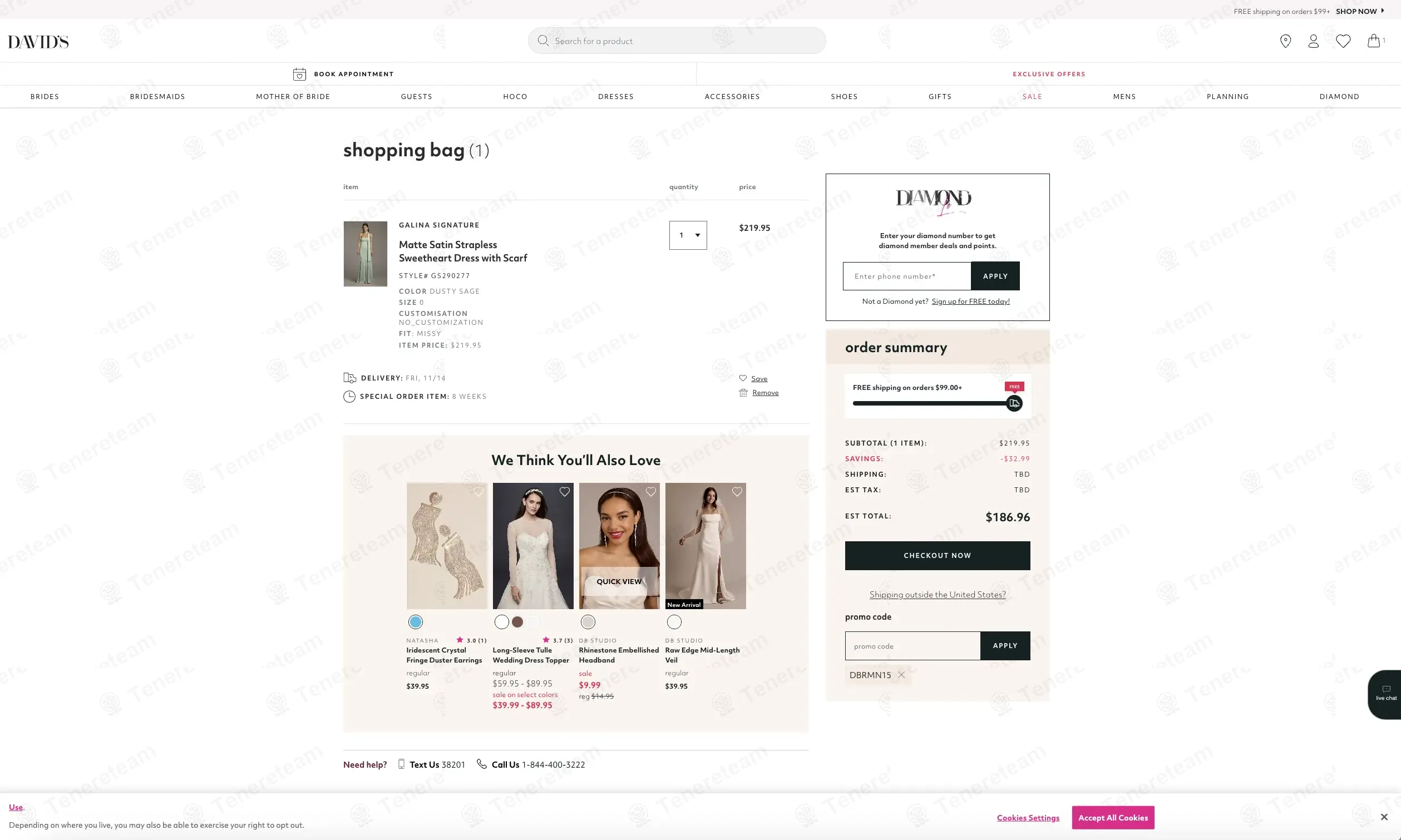 90% OFF David's Bridal Coupon Codes - May 2026 Promo Codes