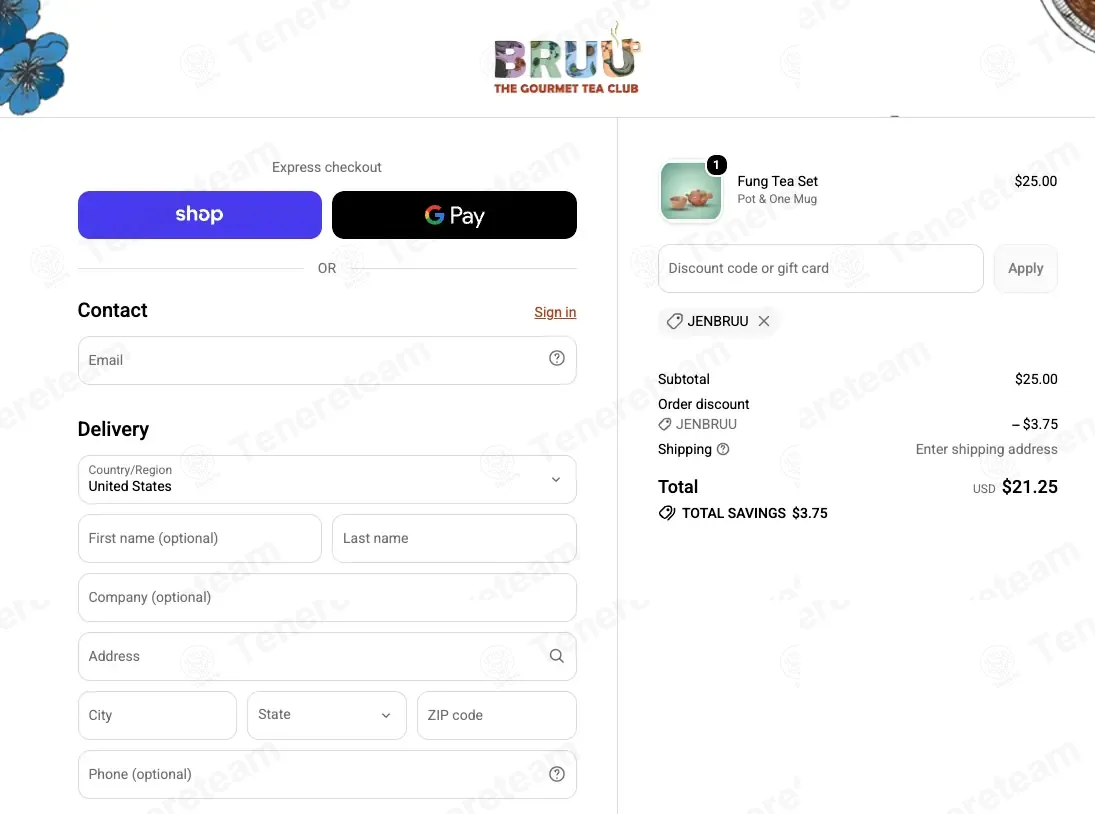 Bruu coupon code: 15% off with JENBRUU. Tested and valid as 3 days ago.