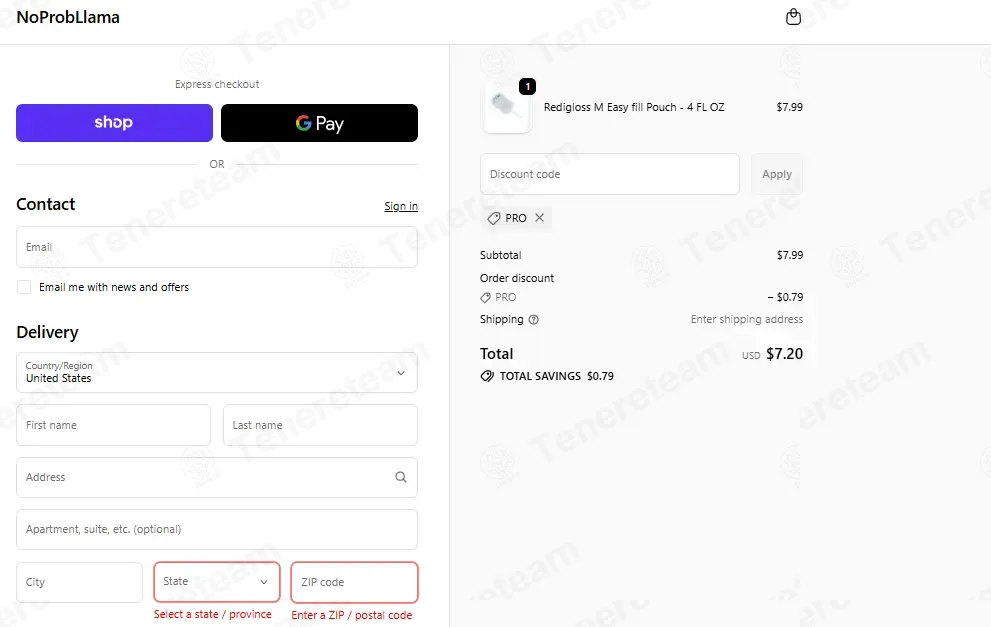 No Prob Llama coupon code: 10% off with pro. Tested and valid as 1 day ago.