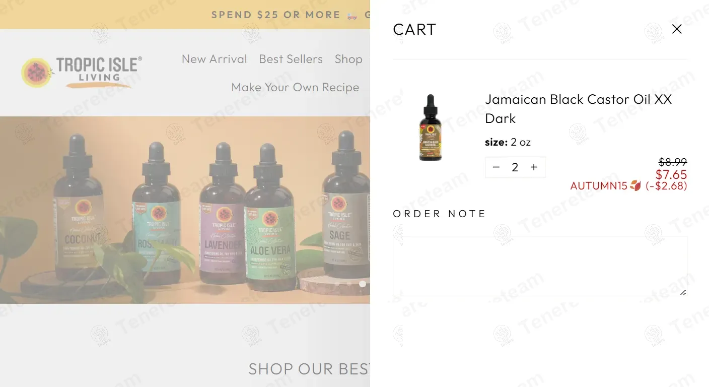 Tropic Isle Living coupon code: 15% off with AUTUMN15. Tested and valid as 9 months ago.