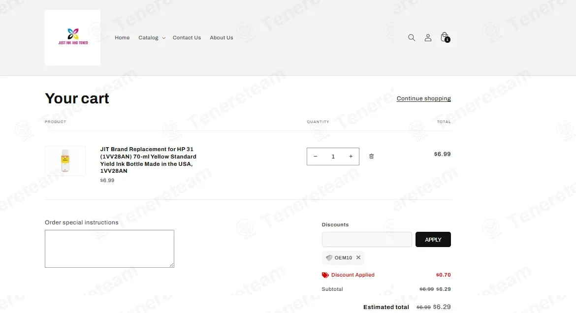 Just Ink and Toner coupon code: 10% off with OEM10. Tested and valid as 1 week ago.