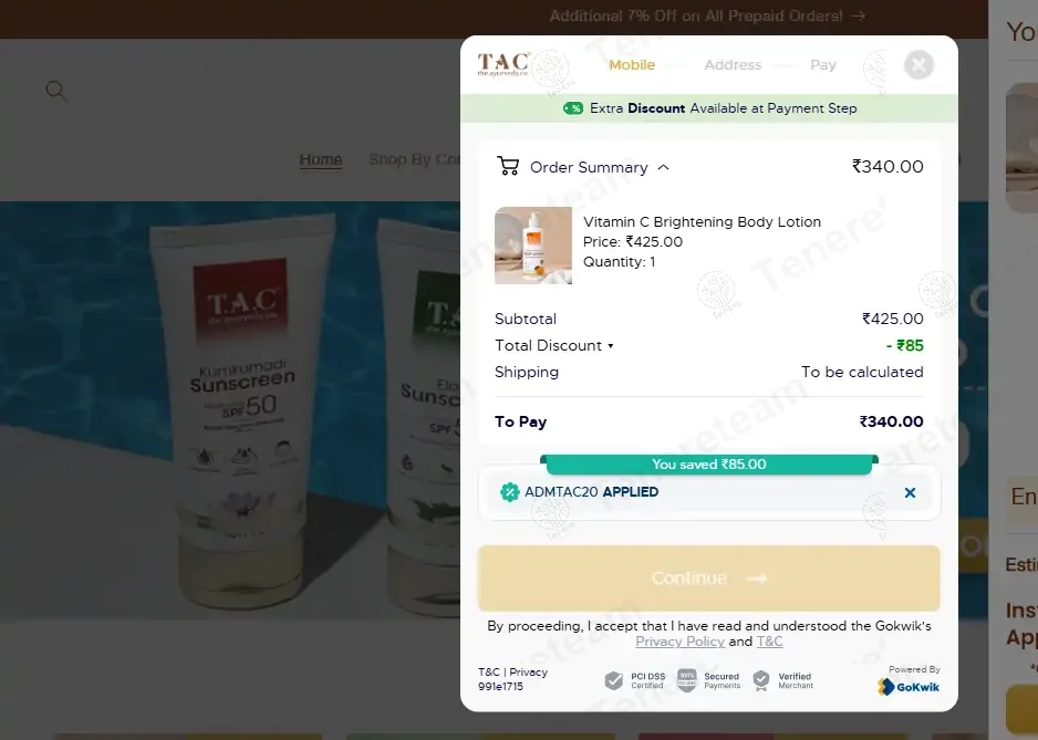 The Ayurveda Co. coupon code: 20% off with ADMTAC20. Tested and valid as 1 year ago.