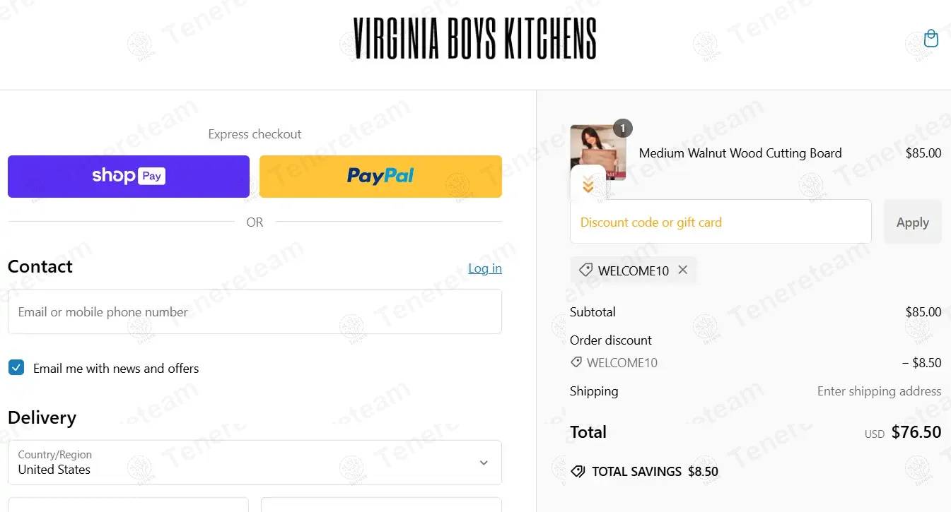 Virginia Boys Kitchens coupon code: 10% off with WELCOME10. Tested and valid as 1 year ago.