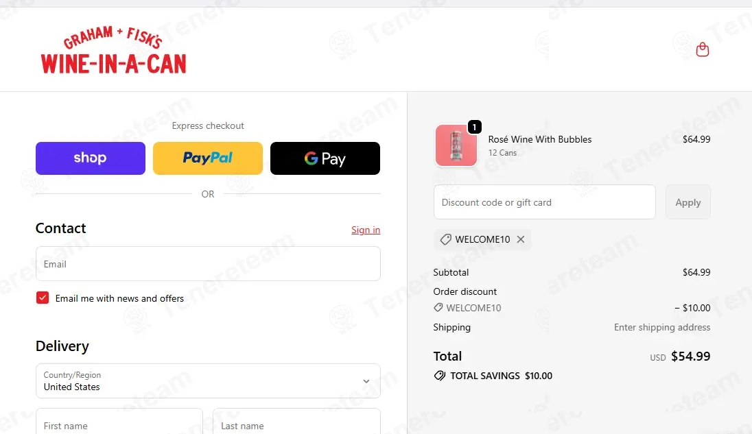 Graham And Fisk coupon code: $10 off with WELCOME10. Tested and valid as 7 months ago.