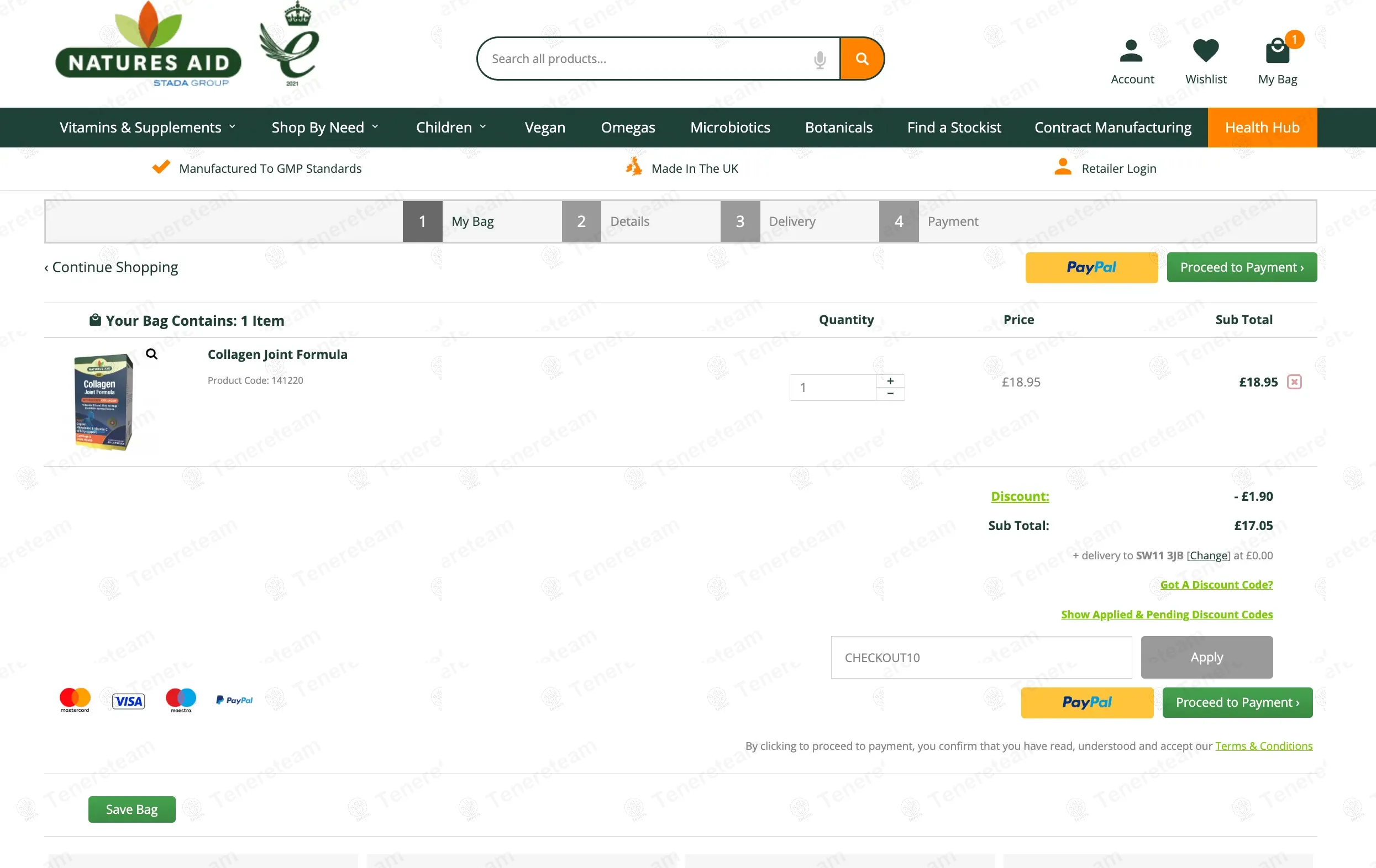 Natures Aid UK coupon code: 10% off with CHECKOUT10. Tested and valid as 8 months ago.