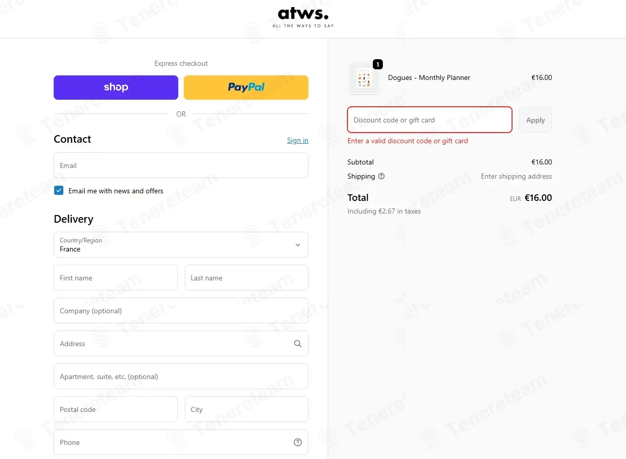ALL THE WAYS TO SAY coupon code: 10% off with BECKY10. Tested and valid as 4 months ago.