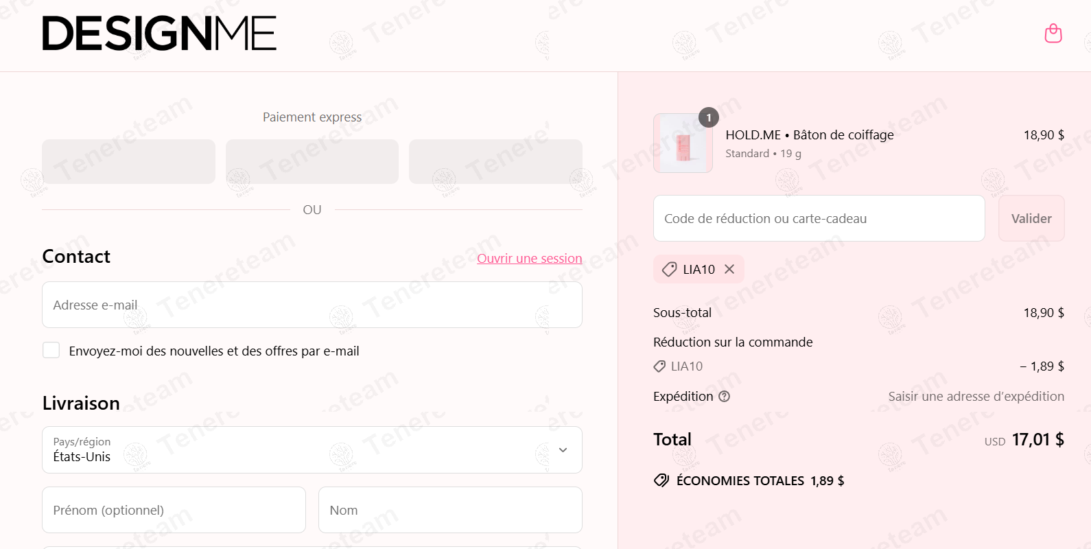Design Me Hair CA coupon code: 10% off with LIA10. Tested and valid as 1 year ago.