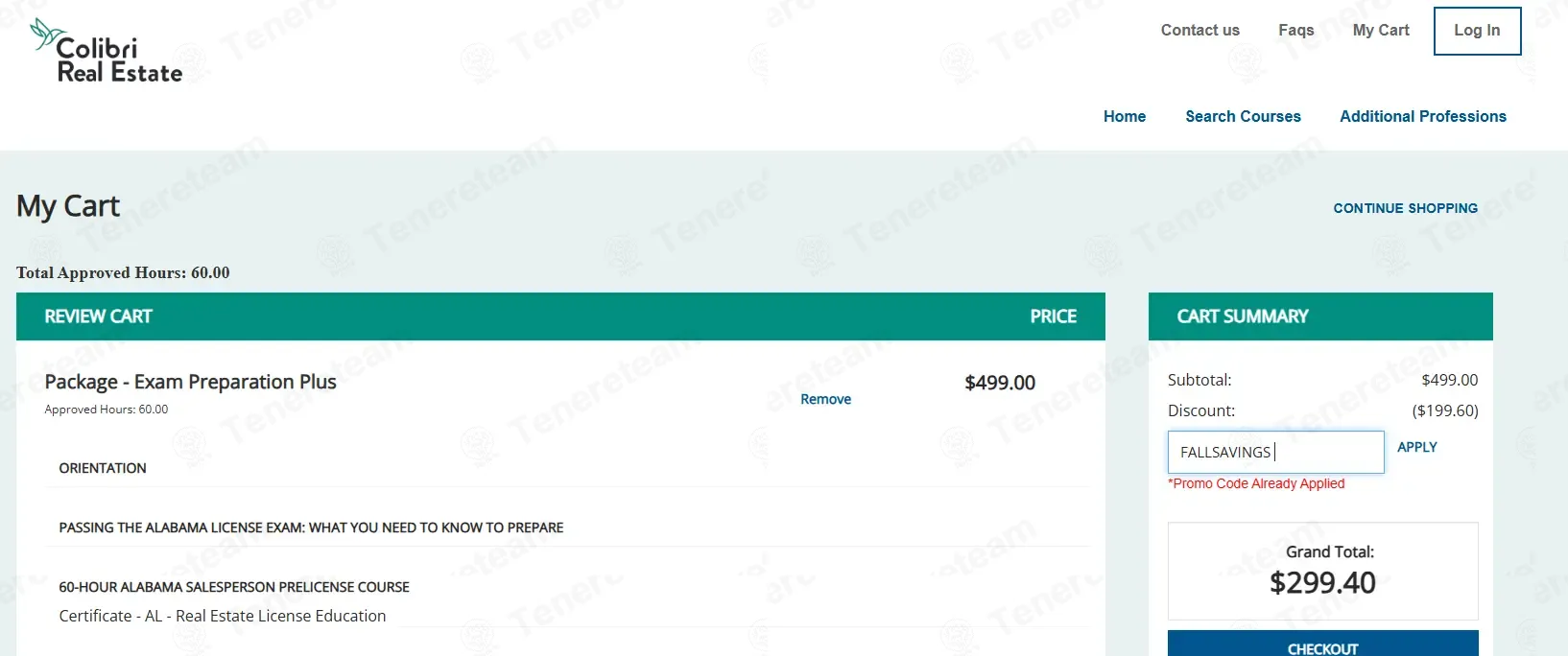 Colibri Real Estate coupon code: 40% off with FALLSAVINGS. Tested and valid as 8 months ago.