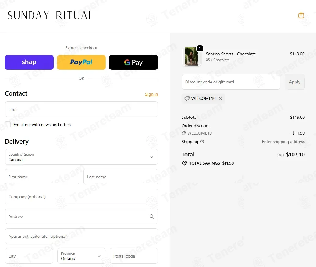 Sunday Ritual coupon code: 10% off with WELCOME10. Tested and valid as 2 days ago.