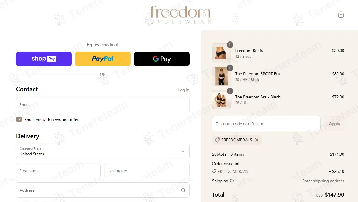 Wear My Freedom apply coupon code