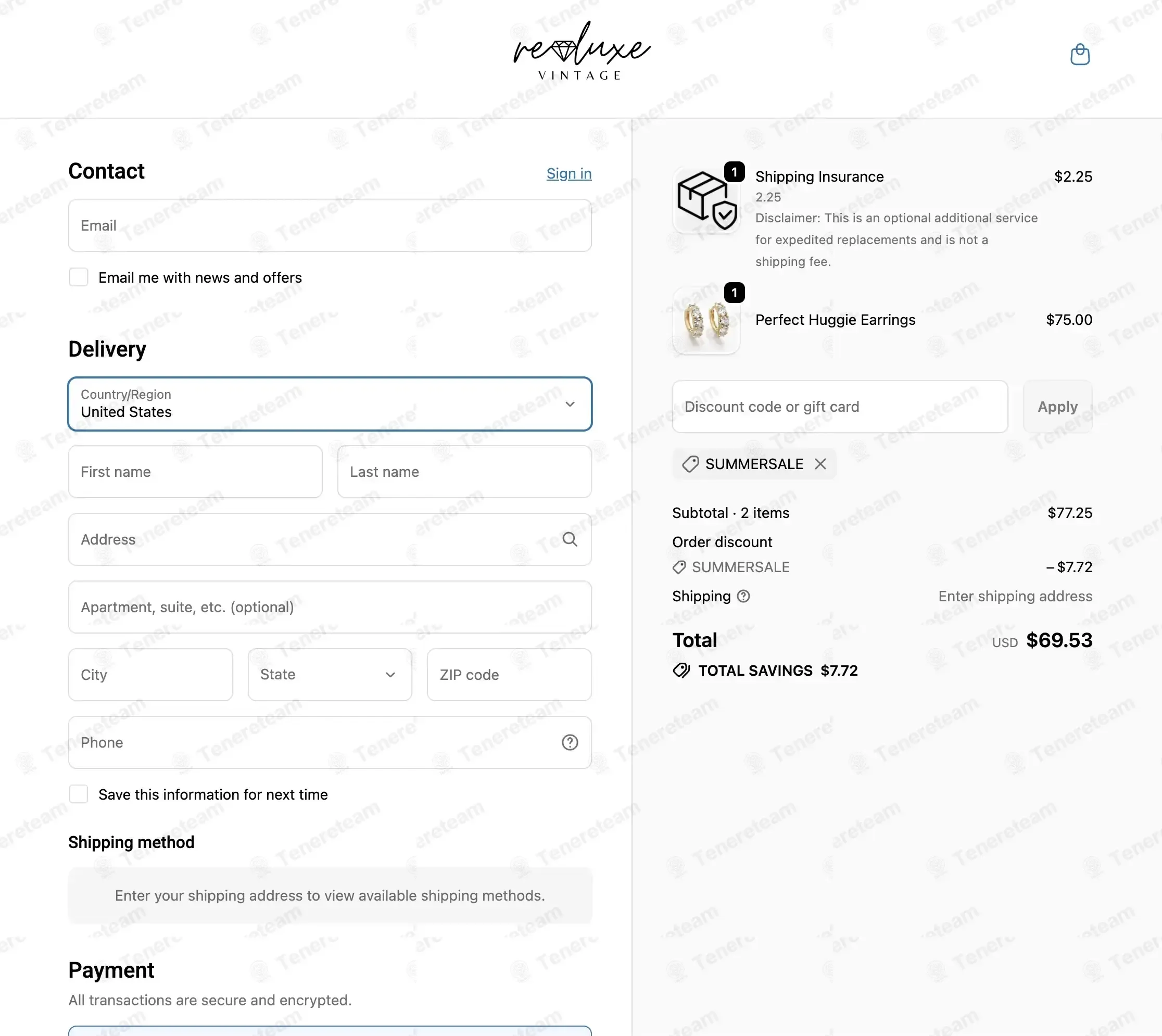 Reluxe Vintage coupon code: 10% off with SUMMERSALE. Tested and valid as 3 months ago.