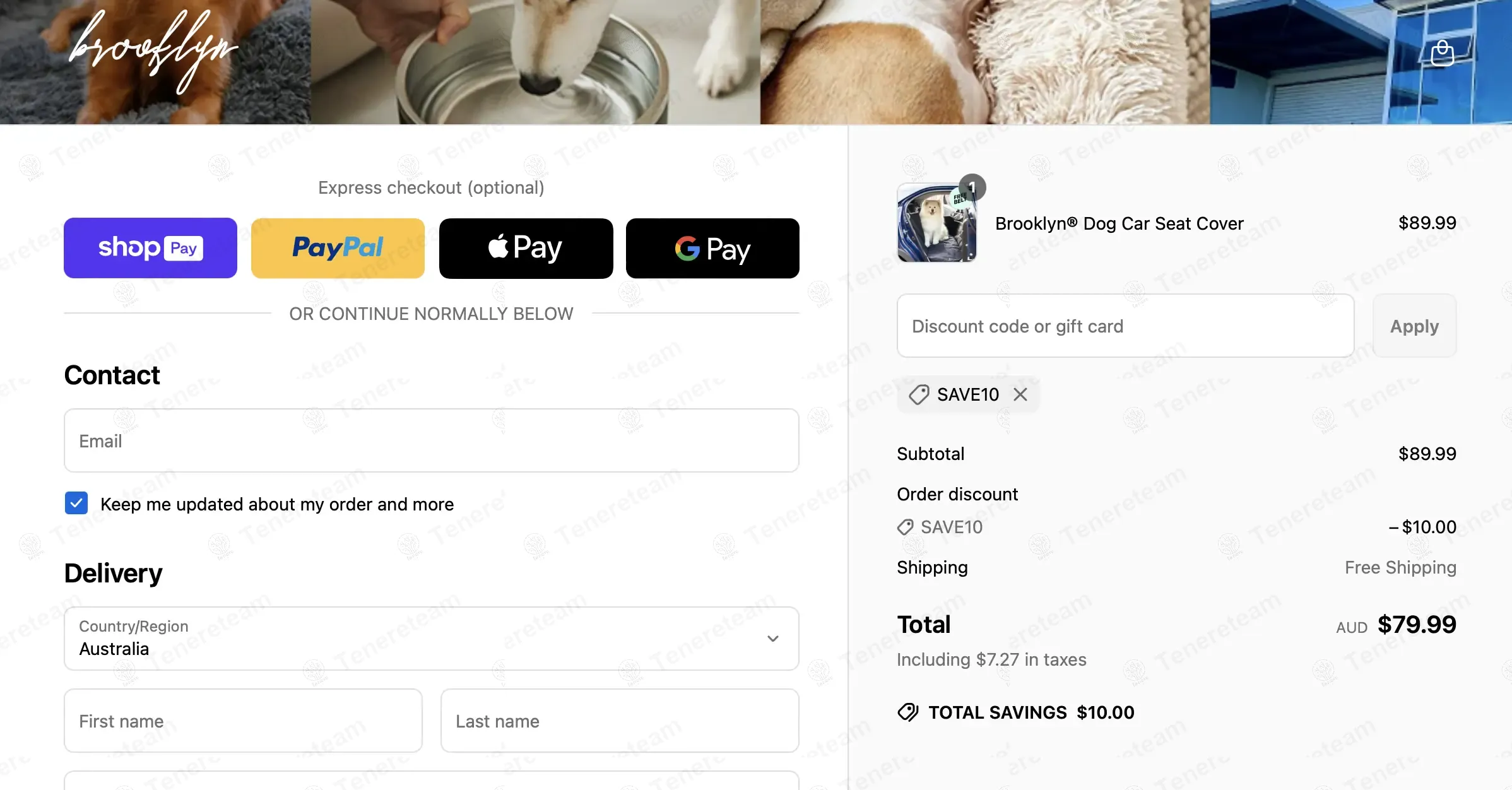 The Brooklyn apply coupon code